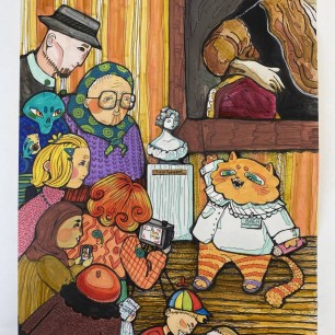 Экскурсовод кот Василий, Русский музей