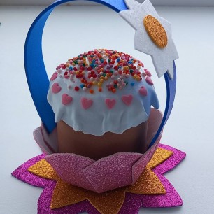 Пасхальный кулич.