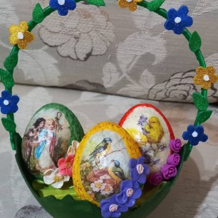 Пасхальная корзина.