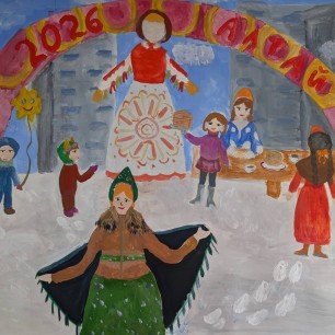 "Широкая масленица на Алтае"