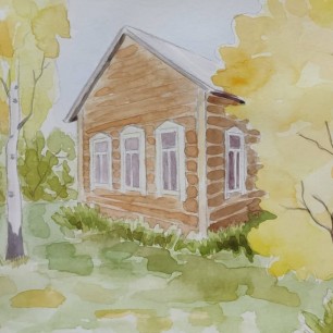 Осень в деревне