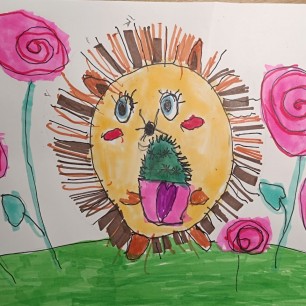 "Пойдемте, я покажу вас Розам"