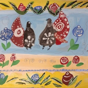 Народный узор