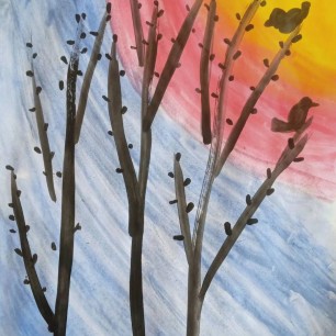 Весенний закат