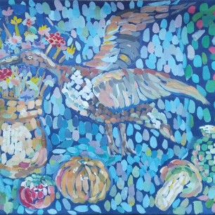 " Натюрморт с уткой"