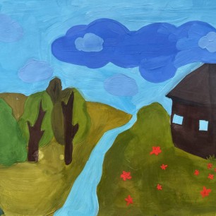 "Бежит ручей"