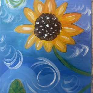 Маленькое солнышко - подсолнух