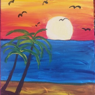 Морской закат