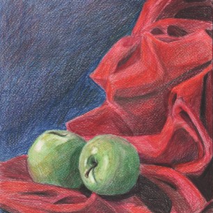 Натюрморт с яблоками