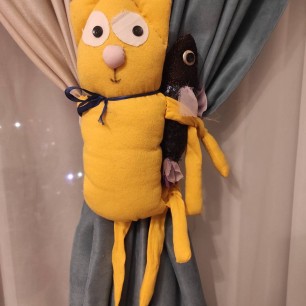 Мурка и её любимая рыбка