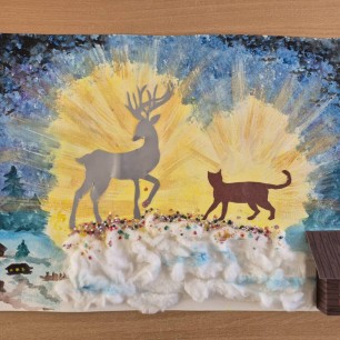 "Зимняя сказка уральских гор"