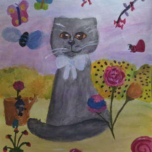 Кот в райском саду