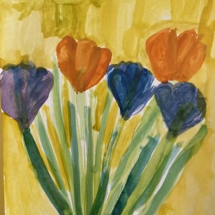 "Весенние цветы"