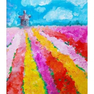 Поля тюльпанов