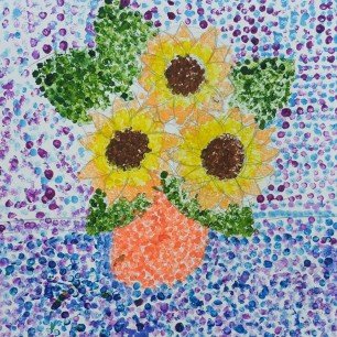 Солнечные подсолнухи