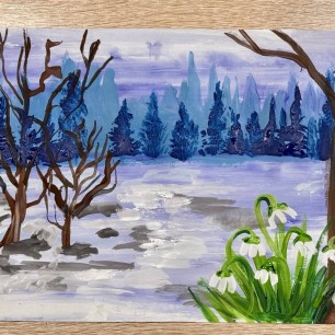 Первые цветы