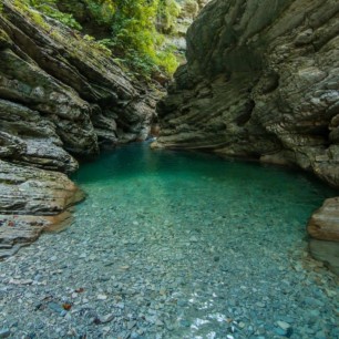 Каньон реки Букепка в Туапсинском районе