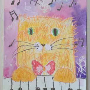 Котик-музыкант