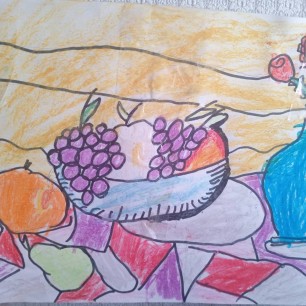 Натюрморт с фруктами