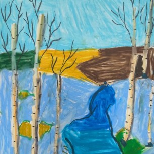 Течёт ручей