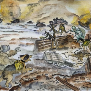 "Был трудный бой,.."