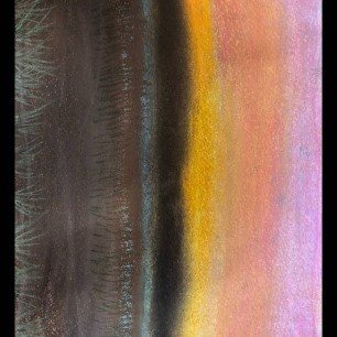 Заокские поля на закате