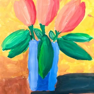 "Первые тюльпаны"