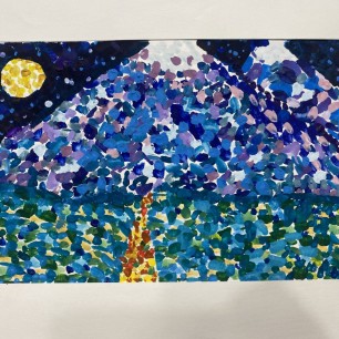 Ночь в горах