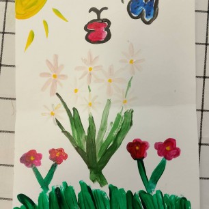 Цветочная акварель