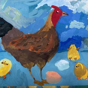 Пасхальные курочки