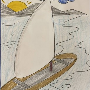 Весенний кораблик