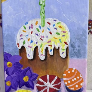 Пасхальный кулич