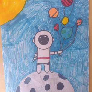 Космос в ладошках