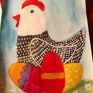 Пасха. Курочка