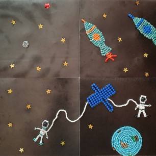 Космонавты на орбите