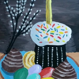 Пасхальный кулич