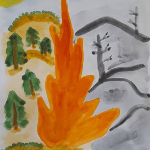 "Берегите лес от огня!"