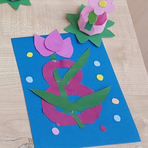 Открытка маме