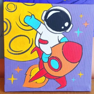 Космический путешественник.