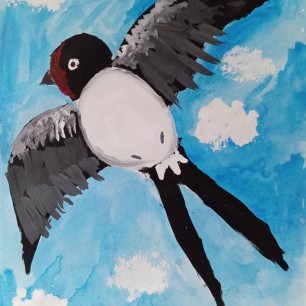 Ласточка с весною в гости к нам летит