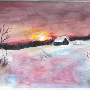 "ЗИМНИЙ ПЕЙЗАЖ"