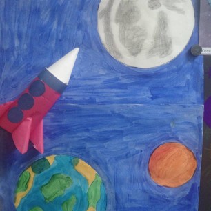 Лечу на ракете