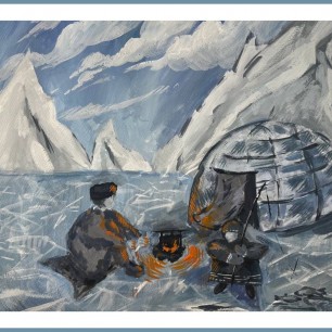 "На озере Лабынкыр"