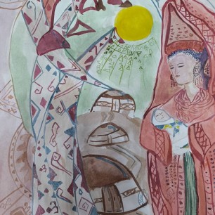 Туркменистан:от барханов до ковров"- сочетание природы и искусства