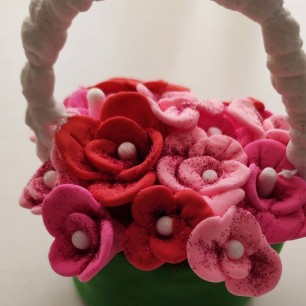 "Корзина с цветами"