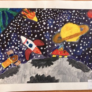 Удивленный инопланетянин