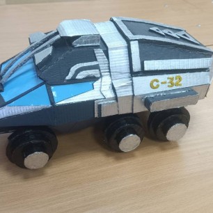 Макет вездехода "Терминатор"