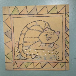 "Кот спит,а мышей ловит..."