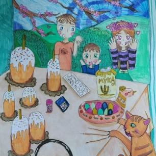 Праздник под цветущим небом