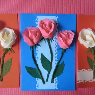 "Три нежные розы"